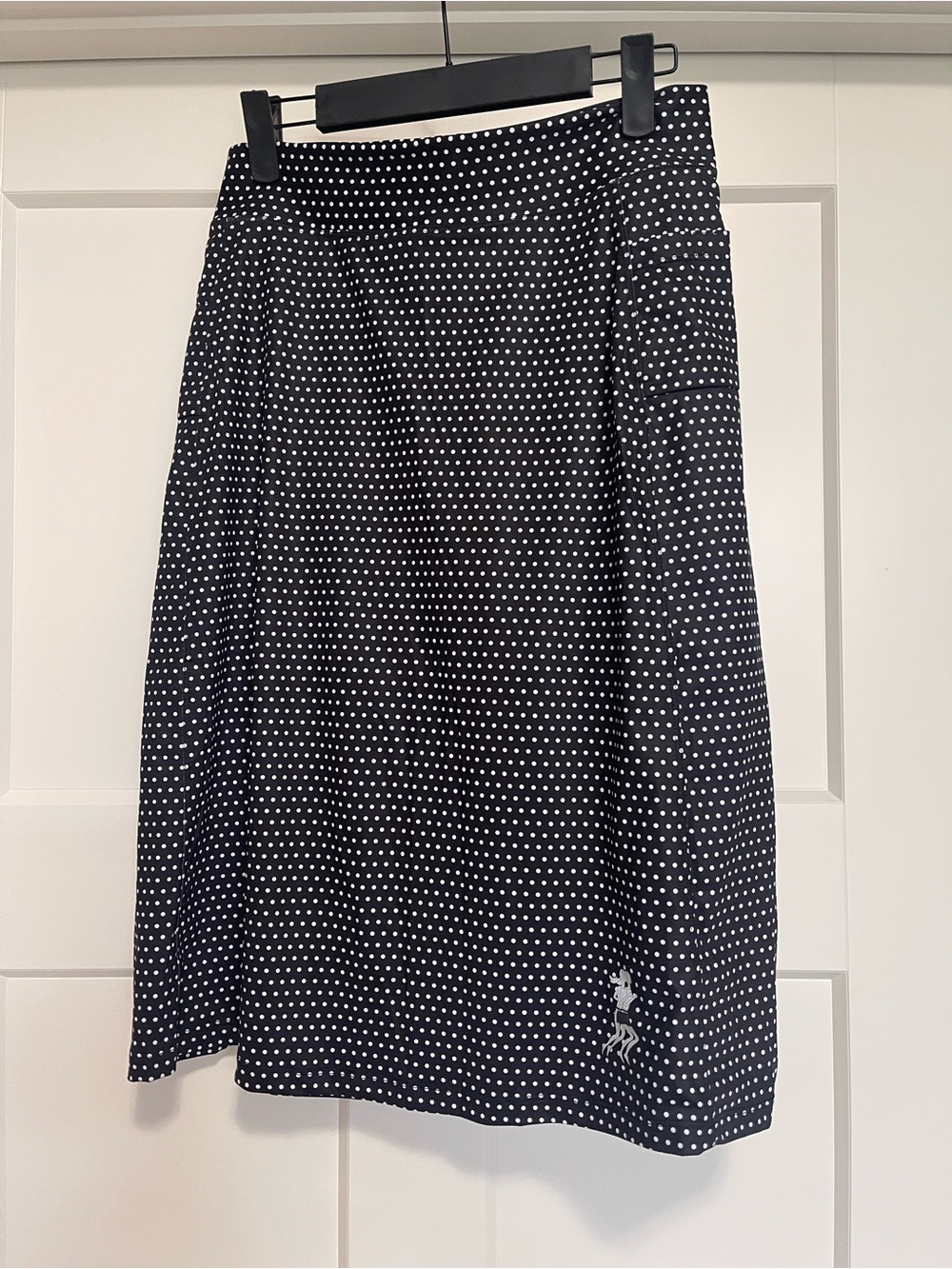 Polka Dot Athletic Skirt
